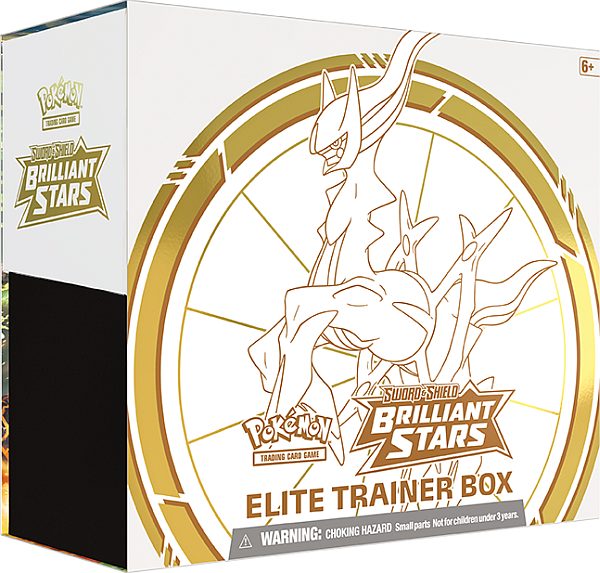 Pokemon Sword & Shield: Brilliant Stars Elite Trainer Box (Arceus)