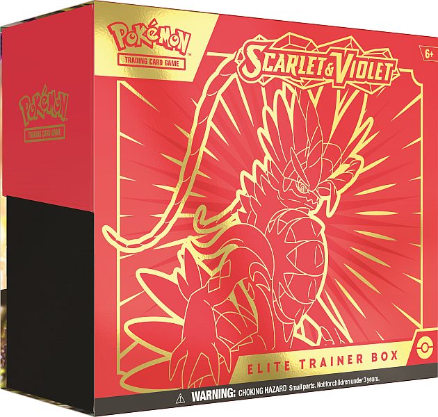 Pokemon Scarlet & Violet: Base Set Elite Trainer Box: Koraidon (Scarlet)