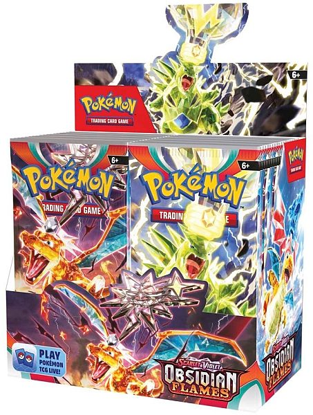 Pokemon Display (Booster Box) - SV03 - Scarlet & Violet: Obsidian Flames