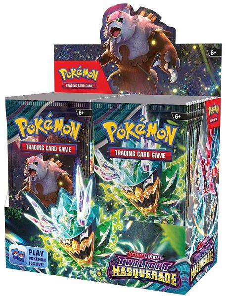 Pokemon Display (Booster Box) - SV06 - Scarlet & Violet: Twilight Masquerade